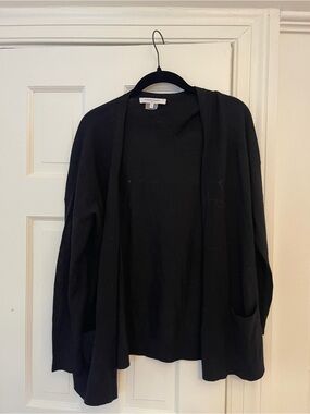 Gerard Darel Black Open-Front Women's Cardigan
